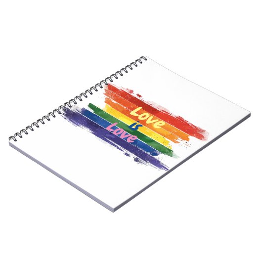 Liefde is Liefde, Pride design Notitieboek (Linkerzijde)
