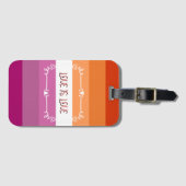 Liefde is Liefde Pride Maand Bagagelabel (Voorkant (horizontaal))