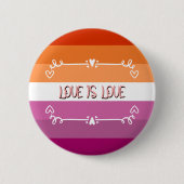 Liefde is Liefde Pride Maand Button (Voorkant)