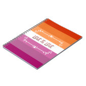 Liefde is Liefde Pride Maand Notitieboek (Linkerzijde)