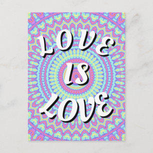 Liefde Is Liefde Pride Postkaart