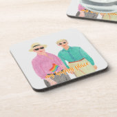 Liefde is Liefde Pride Valentijnsdag Bier Onderzetter (Linkerzijde)