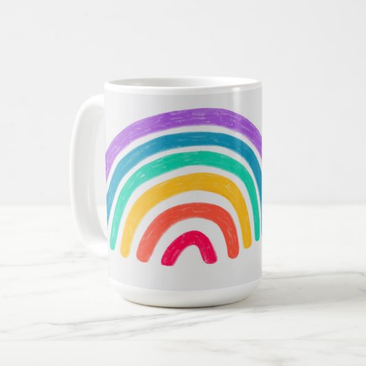 Liefde is Liefde Pride Valentijnsdag Koffiemok (Voorkant links)