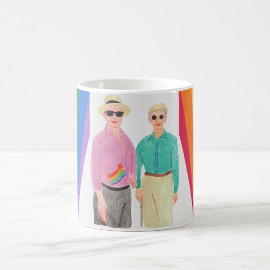 Liefde is Liefde Pride Valentijnsdag Koffiemok (Center)