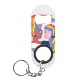 Liefde is Liefde Pride Valentijnsdag Mini Flessenopener