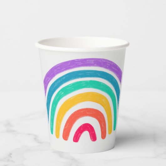 Liefde is Liefde Pride Valentijnsdag Papieren Bekers (Voorkant)