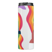 Liefde is Liefde Pride Valentijnsdag Thermosbeker (Achterkant)