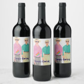 Liefde is Liefde Pride Valentijnsdag Wijn Etiket (Flessen)