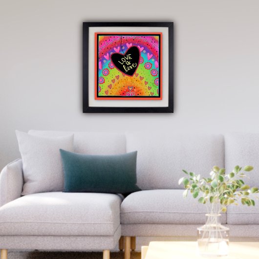 Liefde is Liefde Rainbow Inspirivity Poster