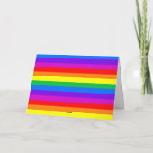 Liefde is liefde, regenboog kaart (Achterkant)