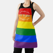 Liefde is Liefde Regenboog LGBTQ Pride Schort (Insitu)