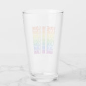 Liefde is Liefde Retro Glas (Achterkant)