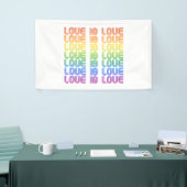 Liefde is Liefde Retro Spandoek (Beurs)