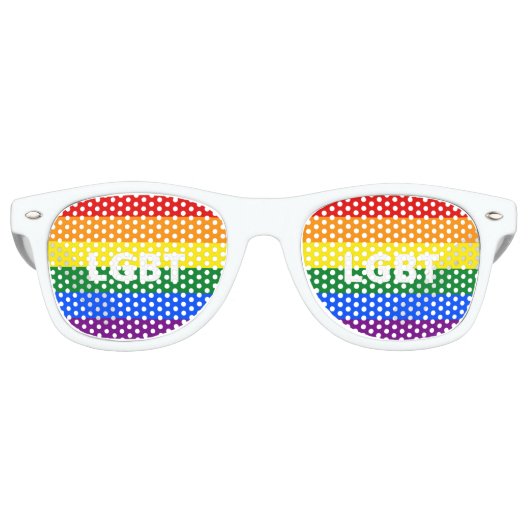 LIEFDE IS LIEFDE RETRO ZONNEBRIL (Voorkant)