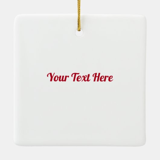 Liefde is liefde, rode harten keramisch ornament (Achterkant)