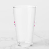 Liefde is liefde roze paarse kleurrijke pride LGBT Glas (Rechts)