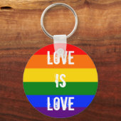 Liefde is liefde sleutelhanger (Voorkant)