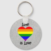 Liefde is liefde sleutelhanger (Voorkant)