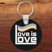 Liefde is liefde sleutelhanger (Voorkant)