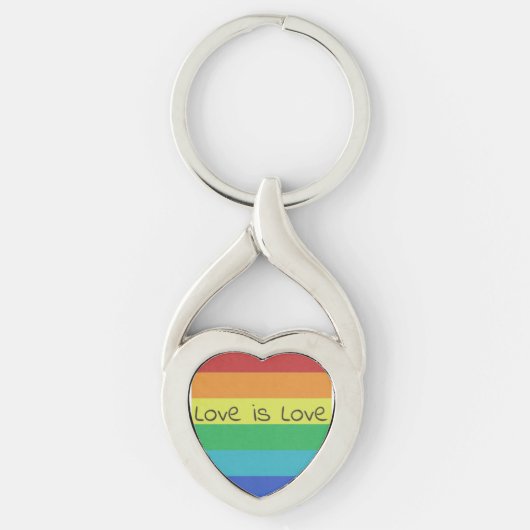 Liefde is Liefde Sleutelhanger (Voorkant)