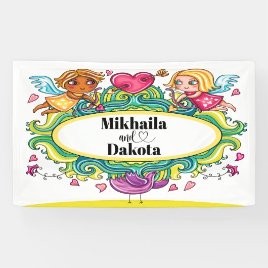 Liefde is Liefde Spandoek (Horizontaal)