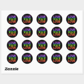 Liefde is liefde stickers (Vel)