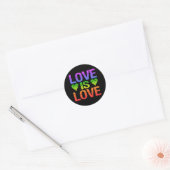 Liefde is liefde stickers (Envelop)