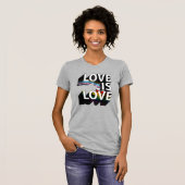 LIEFDE IS LIEFDE T-SHIRT (Voorkant volledig)