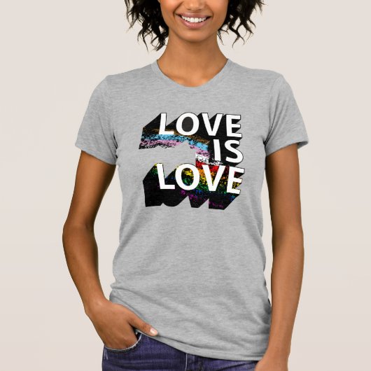 LIEFDE IS LIEFDE T-SHIRT (Voorkant)