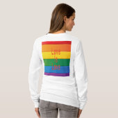 Liefde is liefde t-shirt (Achterkant volledig)