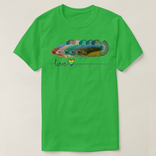 Liefde is liefde t-shirt (Design voorkant)