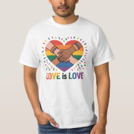Liefde is liefde t-shirt