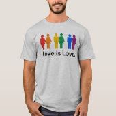 Liefde is Liefde T-shirt (Voorkant)