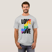 LIEFDE IS LIEFDE T-SHIRT (Voorkant volledig)