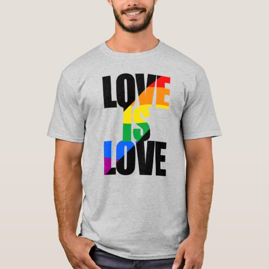 LIEFDE IS LIEFDE T-SHIRT (Voorkant)