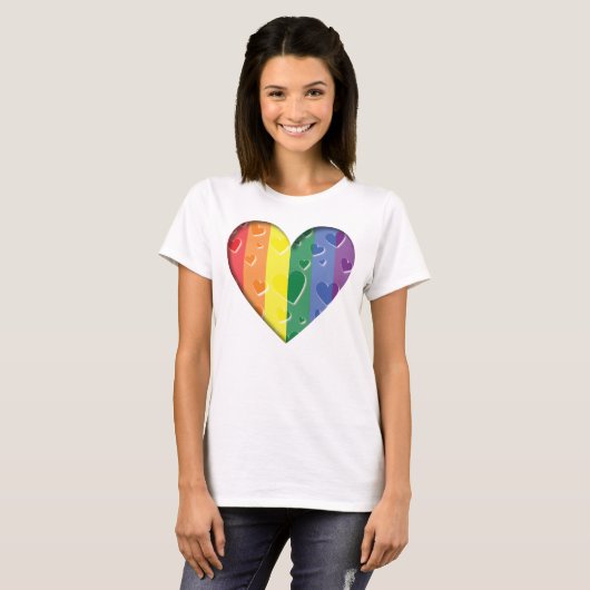 Liefde is Liefde T-shirt (Voorkant volledig)