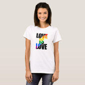 LIEFDE IS LIEFDE T-SHIRT (Voorkant volledig)