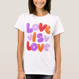 Liefde is liefde t-shirt