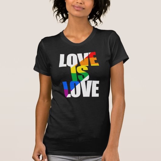 LIEFDE IS LIEFDE T-SHIRT (Voorkant)