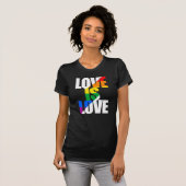 LIEFDE IS LIEFDE T-SHIRT (Voorkant volledig)