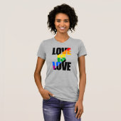 LIEFDE IS LIEFDE T-SHIRT (Voorkant volledig)