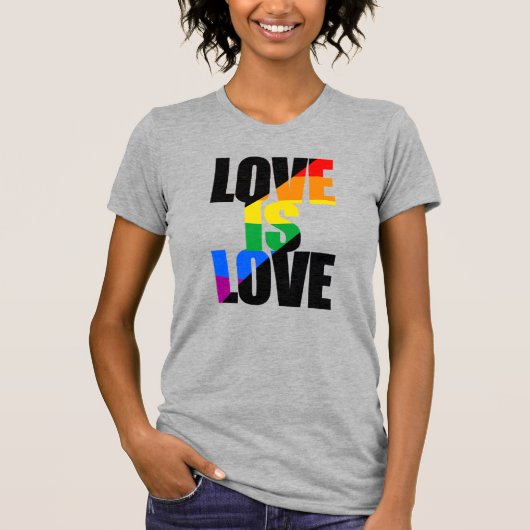 LIEFDE IS LIEFDE T-SHIRT (Voorkant)