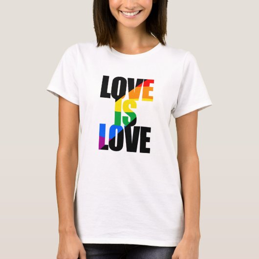 LIEFDE IS LIEFDE T-SHIRT (Voorkant)