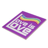 Liefde is liefde tegeltje (Zijkant)