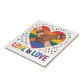 Liefde is liefde tegeltje (Zijkant)