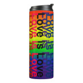 Liefde is liefde thermosbeker (Gedraaid links)