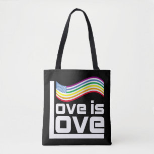 Liefde is liefde tote bag