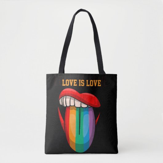 Liefde is Liefde Tote Bag (Voorkant)