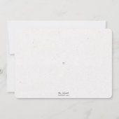 Liefde is liefde Tropisch groen Adoptie Baby Showe Kaart (Achterkant)