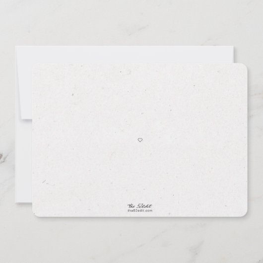 Liefde is liefde Tropisch groen Adoptie Baby Showe Kaart (Achterkant)